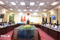 Le Comité de pilotage provincial de Lam Dong pour la lutte contre la pêche illicite, non déclarée et non réglementée (INN) se réunit. Photo: VNA
