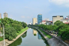 La rivière Tô Lich. Photo: nhandan.vn