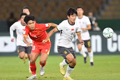 La sélection vietnamienne des moins de 23 ans a été battue 0-3 par son homologue chinoise, mardi soir 20 janvier, en demi-finale de la Coupe d’Asie U23 de l’AFC 2026. Photo: AFC