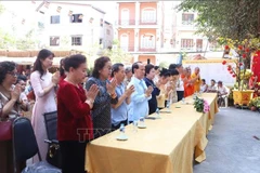 Des délégués présents au programme. Photo: VNA