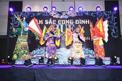 Le Nha Nhac impressionne le public suisse. Photo: Autorité nationale du tourisme du Vietnam