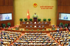 La 15e Assemblée nationale inaugure sa 9e session à Hanoi. Photo: VNA