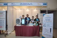 Un stand lors de l'événement. Photo: VNA