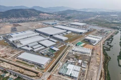 Plusieurs entreprises installent dans le Parc industriel de Song Khoai, commune de Quang Yen, province de Quang Ninh. Photo: VNA
