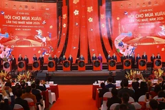 La dcérémonie d'ouverture de la premier Foire du Printemps 2026. Photo: VNA