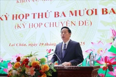 Ha Quang Trung, président du Comité populaire provincial de Lai Châu. Photo: VNA