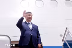 Le secrétaire général du Comité central du Parti communiste chinois (PCC) et président de la République populaire de Chine, Xi Jinping. Photo: VNA