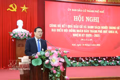 Nguyen Quang Tuan, vice-président permanent du Conseil populaire municipal et vice-président de la Commission électorale de la ville de Hue. Photo: VNA