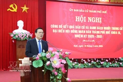 Nguyen Quang Tuan, vice-président permanent du Conseil populaire municipal et vice-président de la Commission électorale de la ville de Hue. Photo: VNA