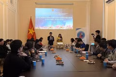 Une cérémonie a eu lieu à Moscou le 23 février pour marquer le 70e anniversaire de la Journée des médecins vietnamiens (27 février 1955 – 2025). Photo: VNA