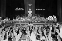 Première session de la VIe législature de l'Assemblée nationale vietnamienne. Photo VNA