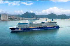 Navire de croisière de luxe Celebrity Solstice. Photo: sggp.org.vn