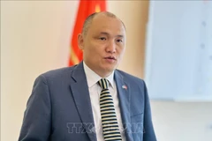 L’ambassadeur du Kazakhstan au Vietnam, Kanat Tumysh. Photo: VNA
