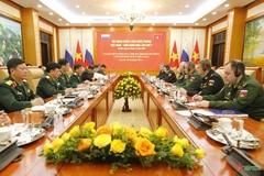 Panorama du 7e Dialogue stratégique de défense Vietnam-Russie. Photo: qdnd.vn