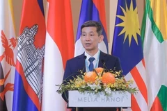 Nguyên Danh Hoang Viêt, chef de l’Administration vietnamienne des Sports (ministère de la Culture, des Sports et du Tourisme), s'exprime lors de la réunion. Photo: VNA