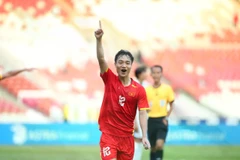 Le jeune joueur Xuan Bac. 