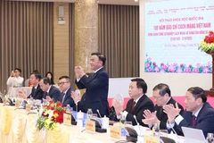 Le permanent du Secrétariat du Comité central du Parti, Trân Câm Tu. Photo: VNA