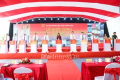 Cérémonie de mise en chantier de la Polyclinique d’une capacité de 1.200 lits à Hung Yên. Photo: baohungyen