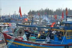 Un bateau de pêche. Photo: VNA