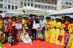 La culture vietnamienne présentée au festival d'été Sommerfest en Allemagne. Photo: VNA