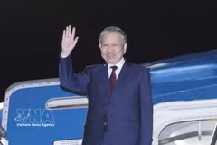 ​Le secrétaire général du Parti communiste du Vietnam et président de la République, Tô Lâm. Photo. VNA