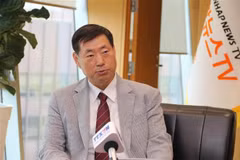Le président de l’Agence de presse Yonhap (République de Corée), Hwang Dae Il. Photo: VNA