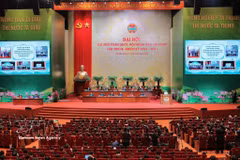 Le 9e Congrès national de l’Union des agriculteurs du Vietnam. Photo: VNA
