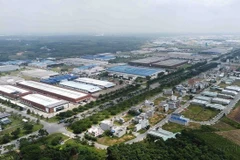 Un parc industriel Vietnam-Singapour (VSIP) au Vietnam. Photo: VNA