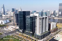 Le siège du Centre financier international du Vietnam à Hô Chi Minh-Ville. Photo: VNA