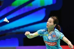 La meilleure joueuse de badminton vietnamienne, Nguyên Thuy Linh. Photo: hanoionline.vn