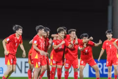 La joie des joueurs vietnamiens. Photo: VFF