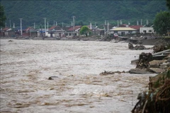 Les pluies diluviennes qui ont frappé Pékin ont fait au moins 44 morts et neuf disparus. Photo: Xinhua/VNA