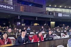 Une délégation vietnamienne a participé à la 18e session du Comité intergouvernemental pour la protection et la promotion de la diversité des expressions culturelles (Convention de 2005), qui s’est ouverte le 11 février au siège de l’UNESCO à Paris. Photo: VNA