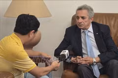 Mourad Lamoudi, représentant du Front de libération nationale (FLN) d’Algérie. Photo: VNA