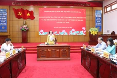 la vice-présidente de l’Assemblée nationale Nguyen Thi Thanh appelle Tay Ninh à faire de l’organisation du scrutin une priorité absolue, dans un contexte où le temps de préparation est réduit et le volume de travail demeure important. Photo: VNA