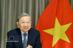 Le secrétaire général du Parti communiste du Vietnam (PCV), Tô Lâm. Photo: VNA