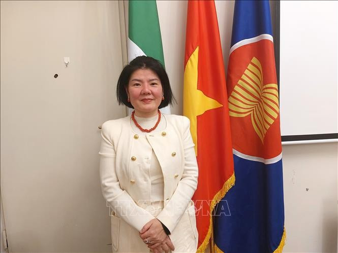 La conseillère commerciale du Vietnam en Italie, Duong Phuong Thao. Photo / VNA