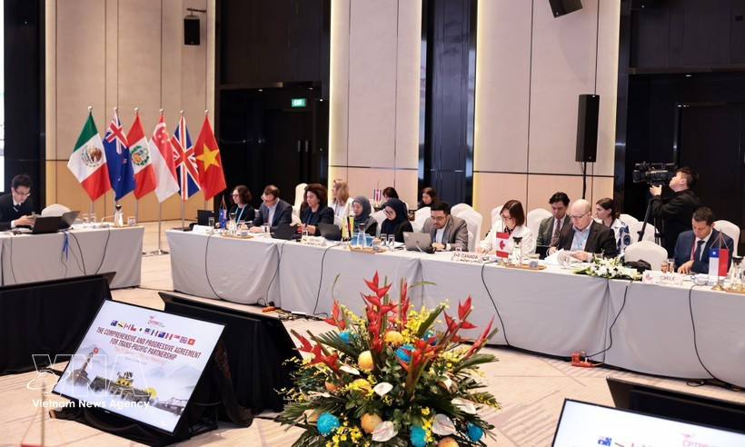 Des délégués à la réunion. Photo : VNA