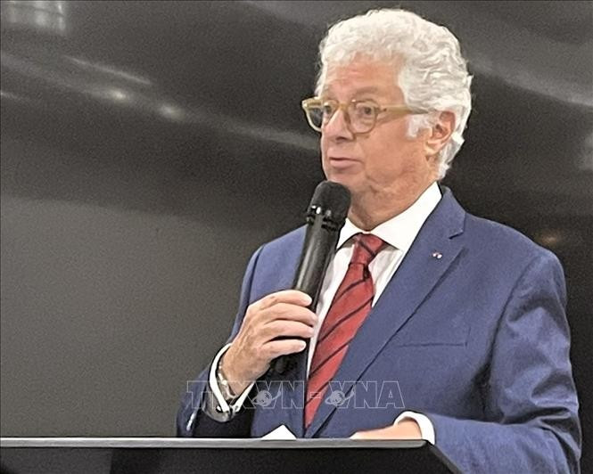 M. Antoine Pouillieute, ancien ambassadeur de France au Vietnam de 2001 à 2004. Photo : VNA 