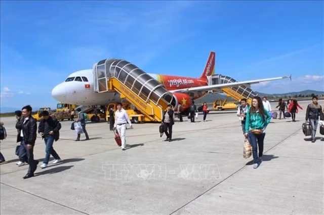 Aéroport international de Liên Khương dans la province des hauts plateaux centraux de Lâm Dông. Photo : VNA