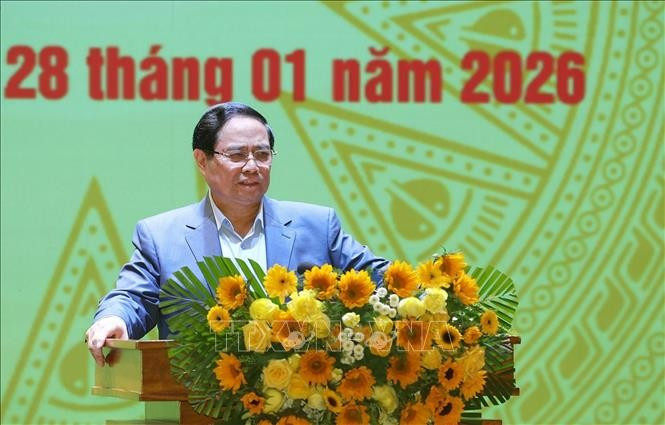 Le Premier ministre Pham Minh Chinh. Photo : VNA