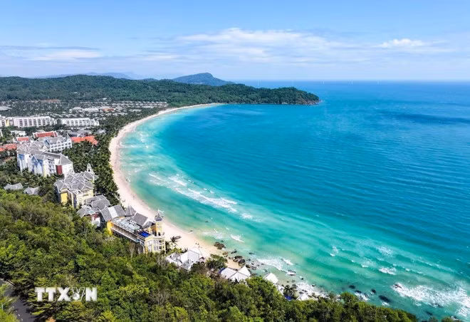 Plage de Khem, Phu Quoc de la province de Kien Giang. Photo : VNA