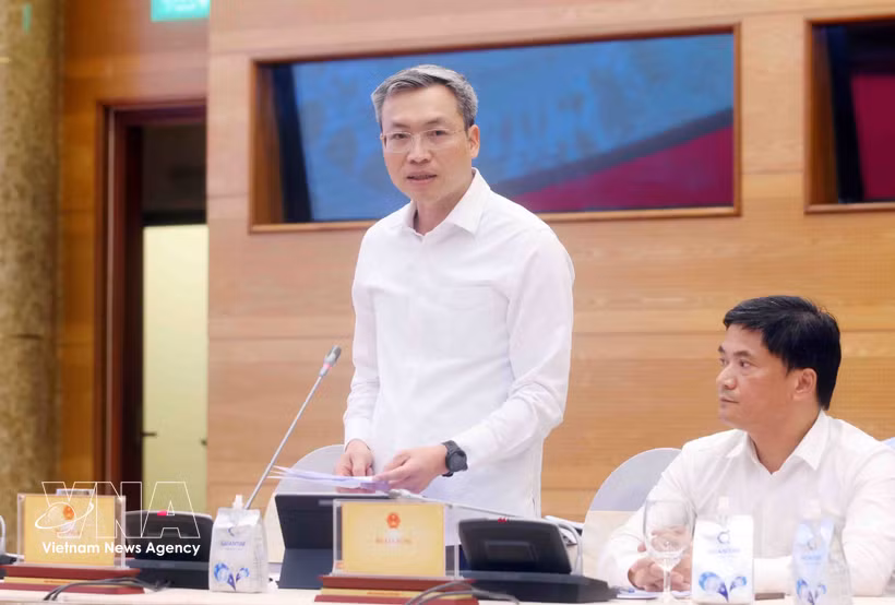 Le général de division Nguyen Quoc Toan, chef du Bureau et porte-parole du ministère de la Sécurité publique. Photo : VNA