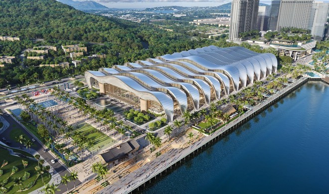 Le centre de congrès et d'expositions de l'APEC 2027 devrait être achevé d'ici la fin janvier 2027 (Photo d'illustration : VietnamPlus)