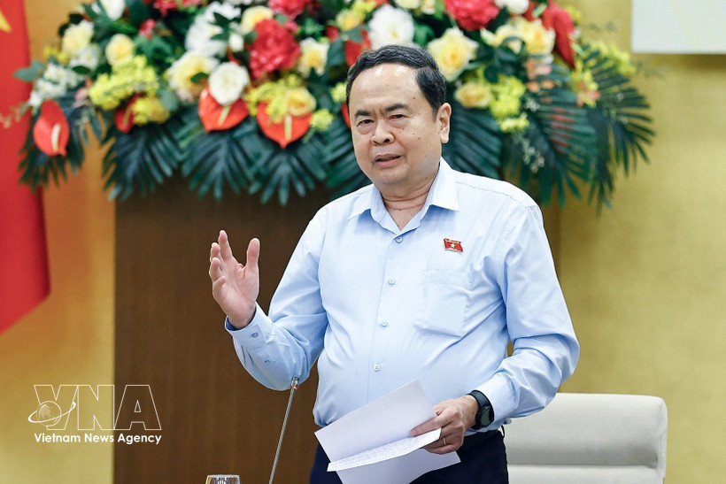 Le président de l’Assemblée nationale, Trân Thanh Mân. Photo : VNA