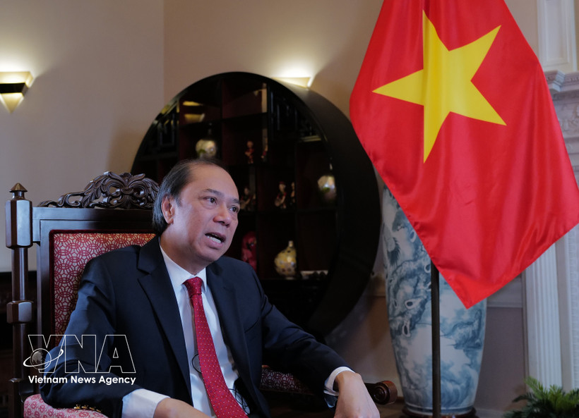 L’ambassadeur du Vietnam aux États-Unis, Nguyên Quôc Dung. Photo / VNA