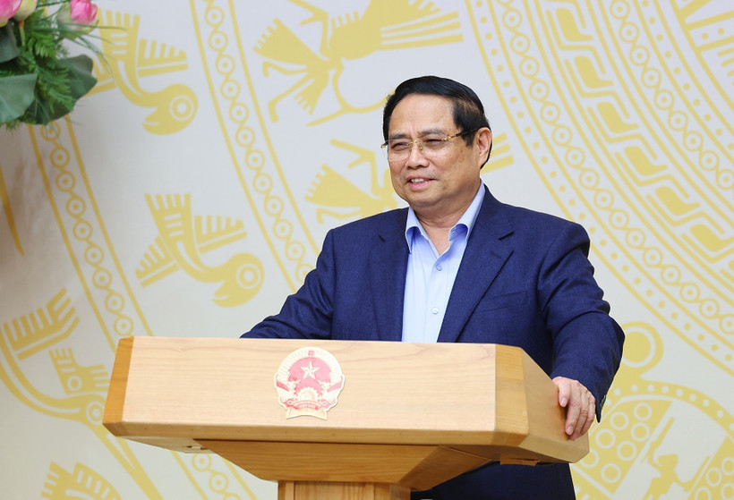 Le Premier ministre Pham Minh Chinh. Photo : VNA