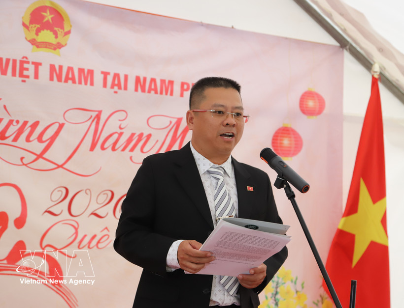 Lê Hoài Nam, chef du Comité de liaison de la communauté vietnamienne en Afrique du Sud. Photo / VNA