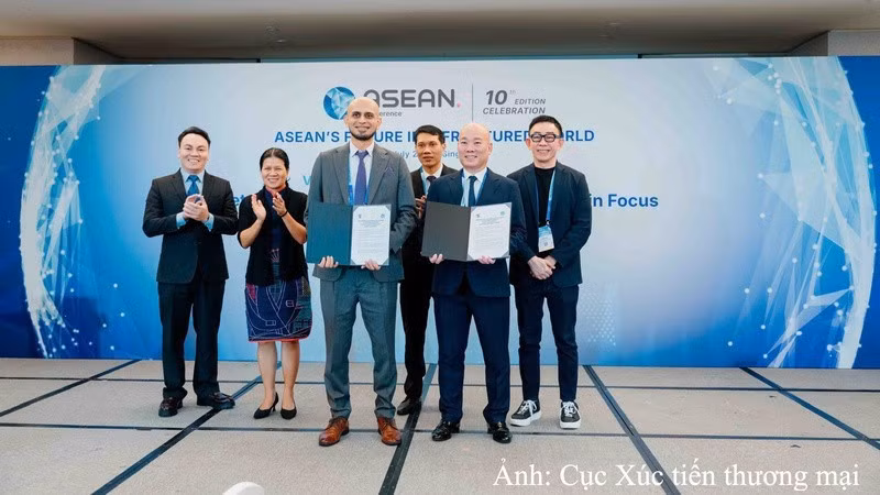 Vietrade signe un protocole d'accord avec Meta le 31 juillet à Singapour (Source : moit.com.vn)
