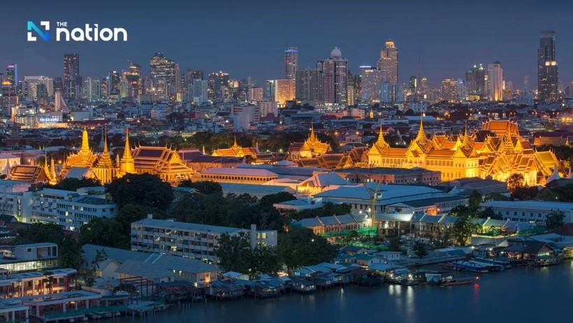 La beauté de Bangkok la nuit. Photo : nationthailand.com